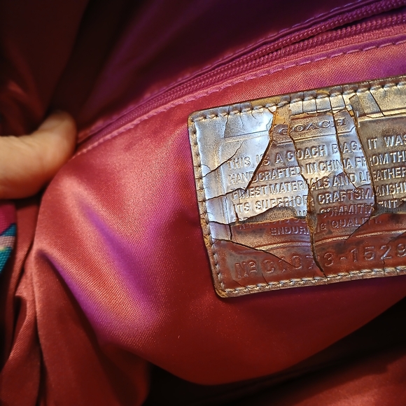 Coach Multicolor Graphic Mini Backpack - Picture 7 of 8